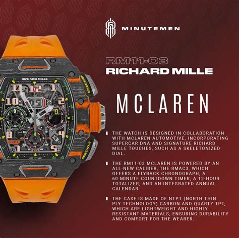 richard mille 1103 price|richard mille mclaren price.